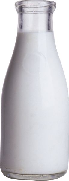 牛奶玻璃瓶 PNG透明元素免抠图素材 16素材网编号:2934