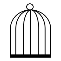 笼中鸟 PNG免抠图透明素材 16设计网编号:41405