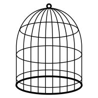 笼中鸟 PNG免抠图透明素材 16设计网编号:41406