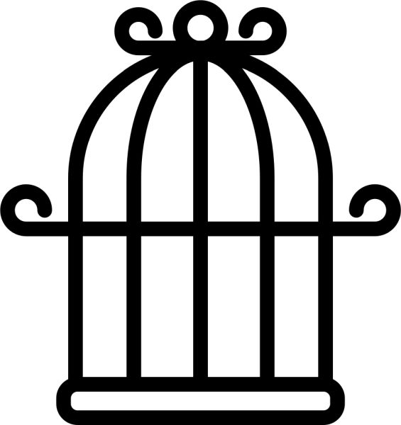 笼中鸟 PNG免抠图透明素材 16设计网编号:41428