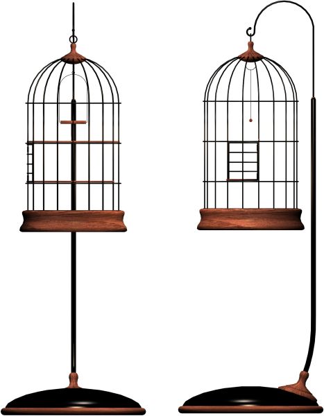 笼中鸟 PNG免抠图透明素材 16设计网编号:41433