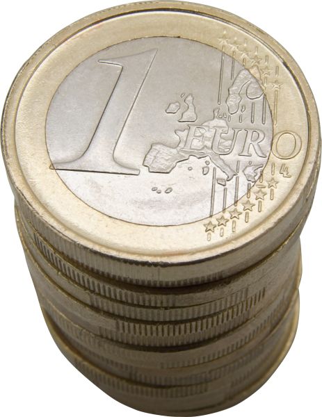 硬币欧元PNG透明元素免抠图素材 16素材网编号:3564