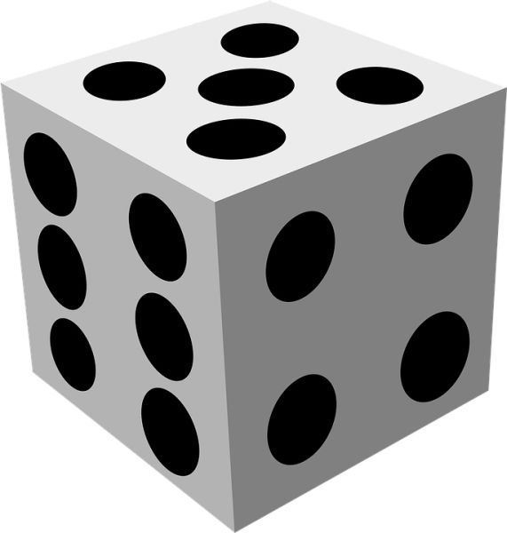骰子 PNG透明背景免抠图元素 16图库网编号:54821