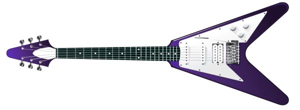 电吉他 PNG免抠图透明素材 16设计网编号:24150