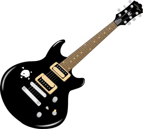 电吉他 PNG透明元素免抠图素材 16素材网编号:24153