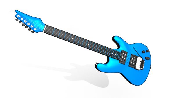 电吉他 PNG透明元素免抠图素材 16素材网编号:24161