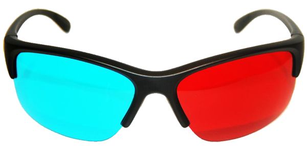 3d电影眼镜PNG透明背景免抠图元素 16图库网编号:4445