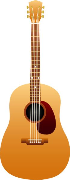吉他PNG免抠图透明素材 16设计网编号:3348