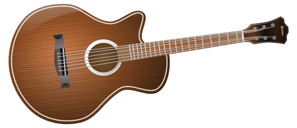 吉他PNG免抠图透明素材 16设计网编号:3360