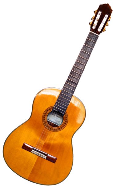 原声古典吉他PNG透明元素免抠图素材 16素材网编号:3370