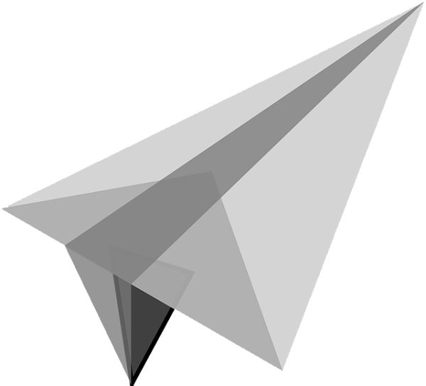 纸飞机 PNG透明元素免抠图素材 16素材网编号:46084
