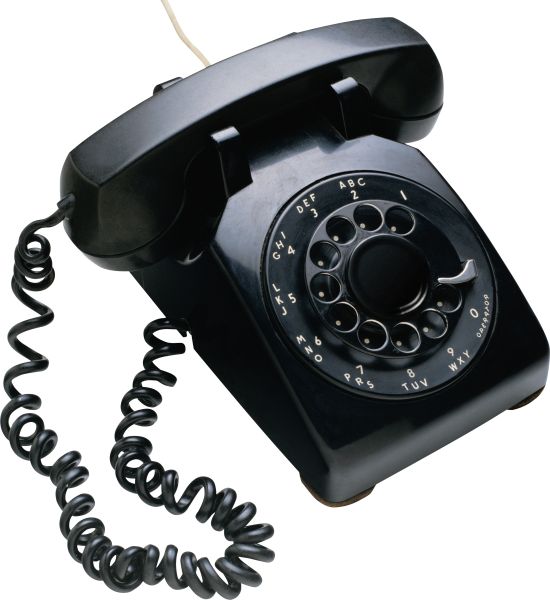 旧电话 PNG免抠图透明素材 16设计网编号:48892
