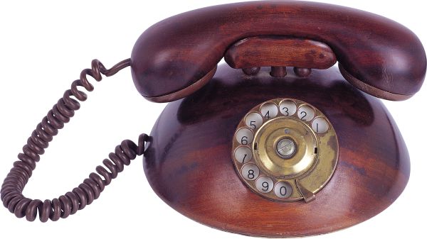 旧电话 PNG透明元素免抠图素材 16素材网编号:48904