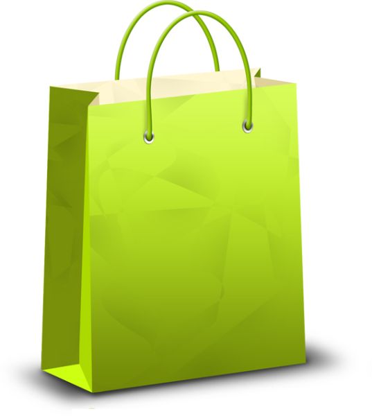购物袋PNG透明背景免抠图元素 16图库网编号:6372