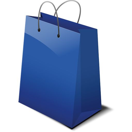 购物袋PNG透明元素免抠图素材 16素材网编号:6385