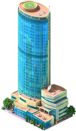 摩天大楼 PNG透明背景免抠图元素 1