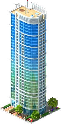 摩天大楼 PNG透明元素免抠图素材 16素材网编号:24433