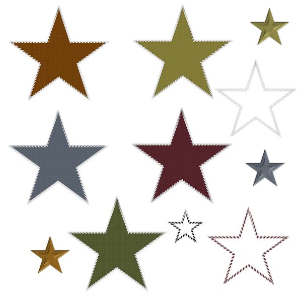 星星 PNG免抠图透明素材 16设计网编号:76946