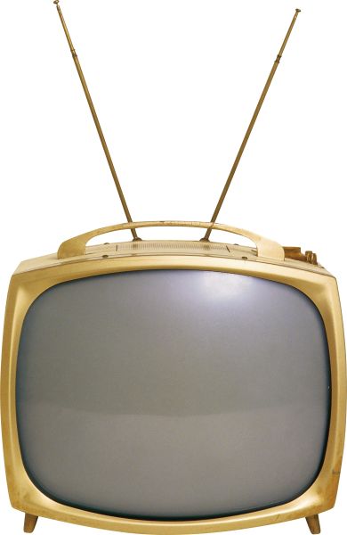 旧电视 PNG透明元素免抠图素材 16素材网编号:39209