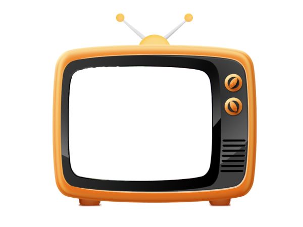 旧电视 PNG透明背景免抠图元素 16图库网编号:39244