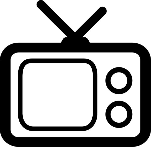 旧电视 PNG透明元素免抠图素材 16素材网编号:39254