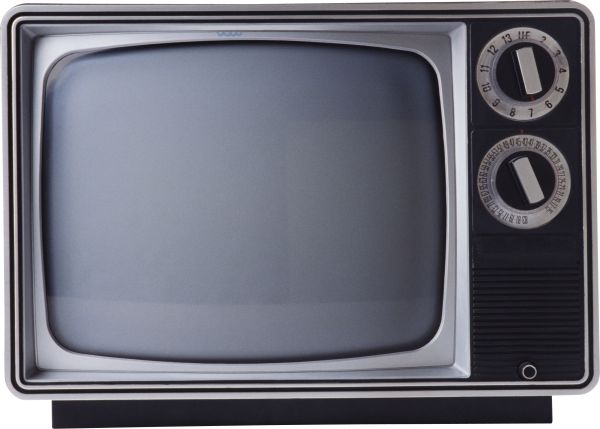 旧电视 PNG透明背景免抠图元素 16图库网编号:39285