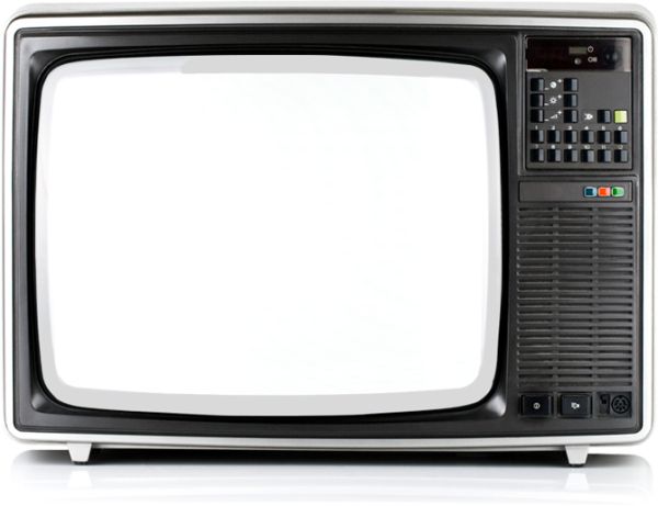 旧电视 PNG免抠图透明素材 素材天