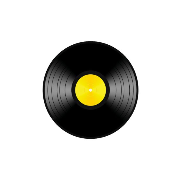 黑胶唱片 PNG免抠图透明素材 16设计网编号:82663