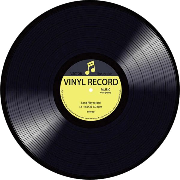 黑胶唱片 PNG免抠图透明素材 16设计网编号:82665