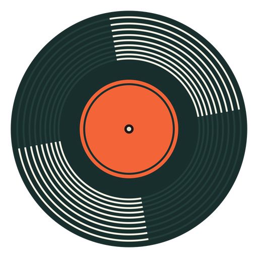 黑胶唱片 PNG免抠图透明素材 16设计网编号:82672