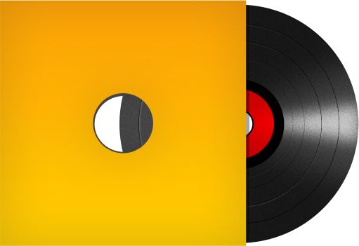 黑胶唱片 PNG免抠图透明素材 16设计网编号:82741