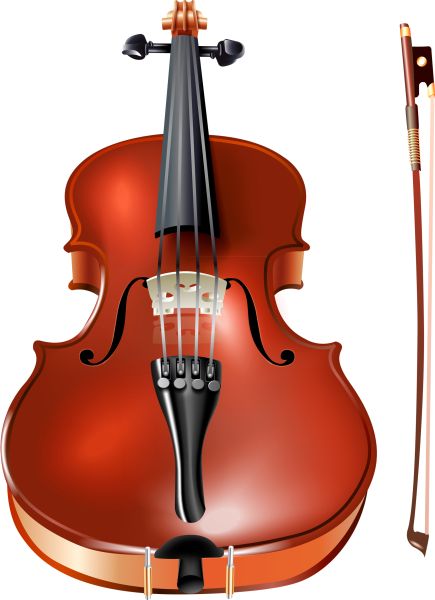 小提琴和弓PNG透明背景免抠图元素 16图库网编号:12809