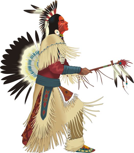 美洲印第安人 PNG透明背景免抠图元素 16图库网编号:40736