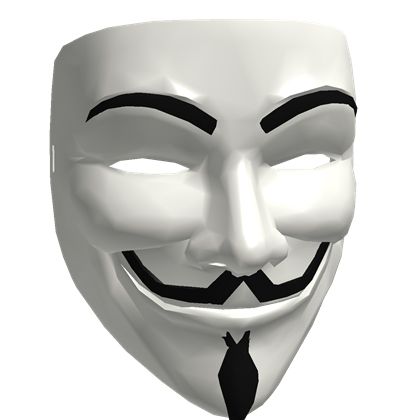 匿名面具 PNG透明背景免抠图元素 16图库网编号:25773
