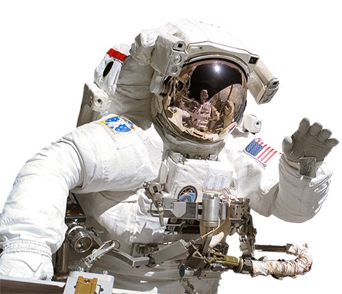 宇航员 PNG透明背景免抠图元素 素材中国编号:41805