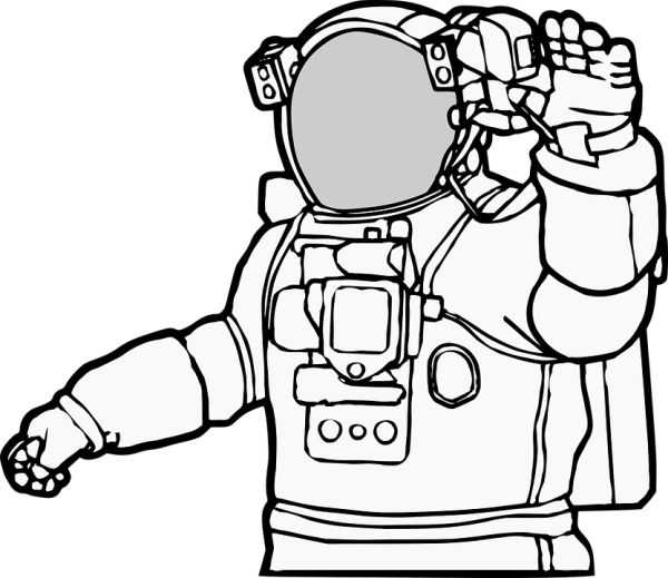 宇航员 PNG透明背景免抠图元素 16图库网编号:41820