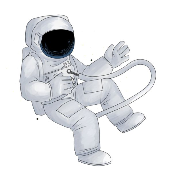 宇航员 PNG透明背景免抠图元素 16图库网编号:41832