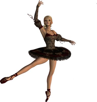 芭蕾舞者 PNG透明背景免抠图元素 16图库网编号:54144
