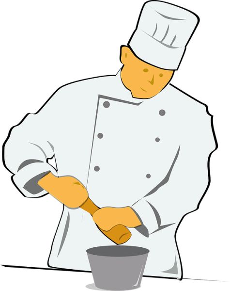 厨师 PNG透明元素免抠图素材 16素材网编号:38864
