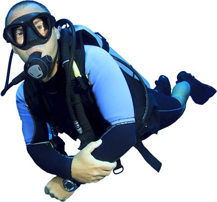 潜水员 PNG透明背景免抠图元素 16图库网编号:45651