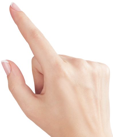 手指触摸PNG免抠图透明素材 16设计网编号:6278