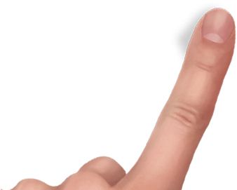 手指PNG免抠图透明素材 16设计网编号:6292