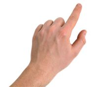 手指触摸PNG免抠图透明素材 素材中国编号:6306