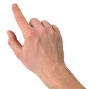 手指触摸PNG免抠图透明素材 素材中国编号:6307
