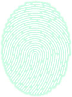 指纹PNG透明背景免抠图元素 16图库网编号:67818
