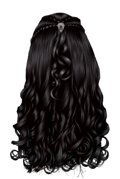 女性头发PNG免抠图透明素材 16设计网编号:5608