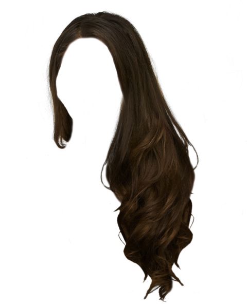 女性头发PNG透明背景免抠图元素 16图库网编号:5621