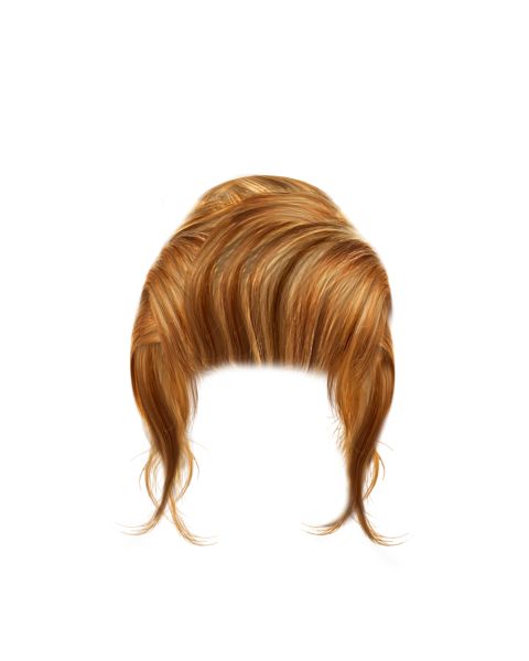 女性头发PNG透明背景免抠图元素 16图库网编号:5627