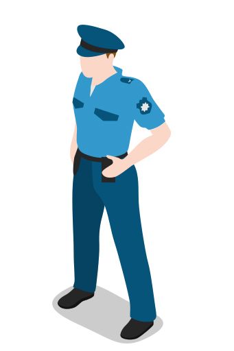 警察 PNG免抠图透明素材 16设计网编号:88987