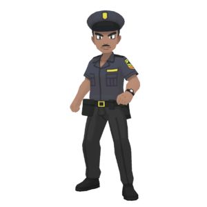 警察 PNG免抠图透明素材 16设计网编号:89002